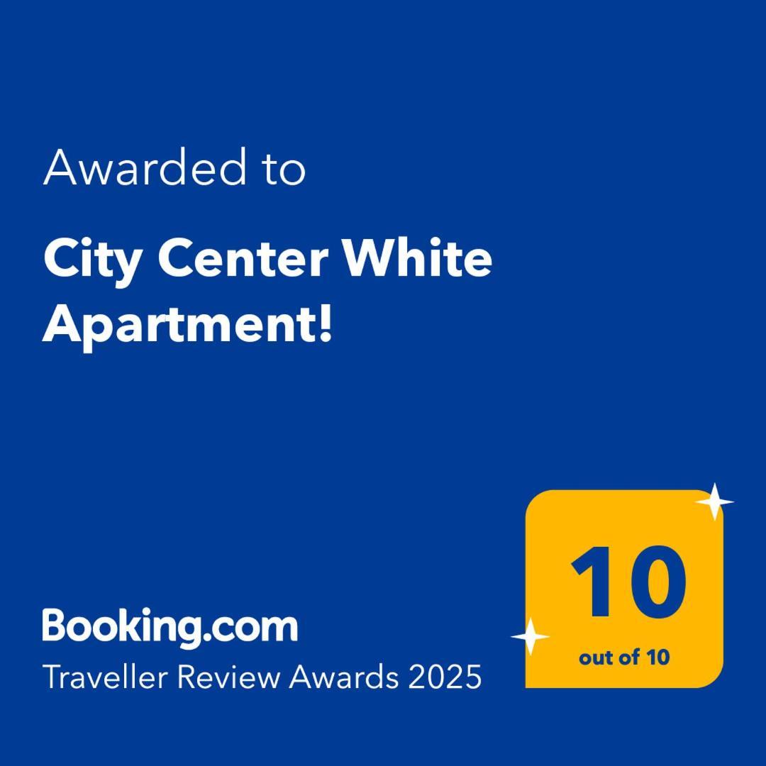 City Center White Apartment! Σκόπια Εξωτερικό φωτογραφία